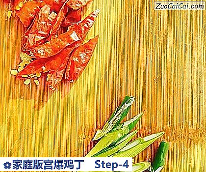 家庭版宫爆鸡丁做法第四步骤