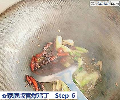 家庭版宫爆鸡丁做法第六步骤