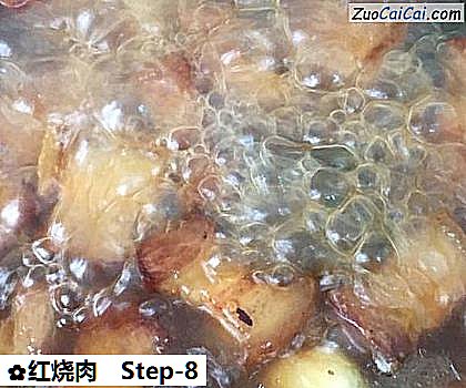 红烧肉做法第八步骤