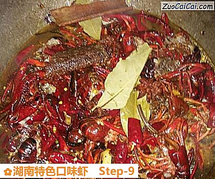 湖南特色口味虾做法第九步骤