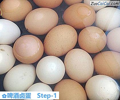 啤酒卤蛋做法第一步骤