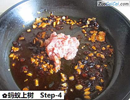 蚂蚁上树做法第四步骤