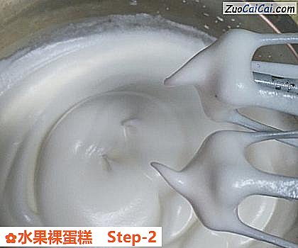 水果裸蛋糕做法第二步骤
