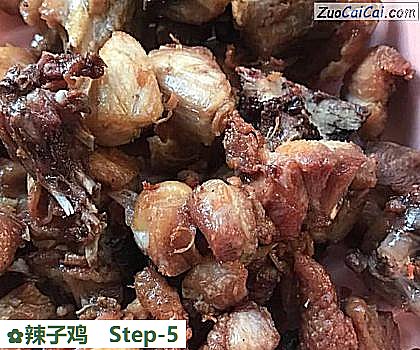 辣子鸡做法第五步骤