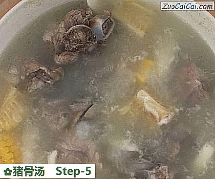 猪骨汤做法第五步骤
