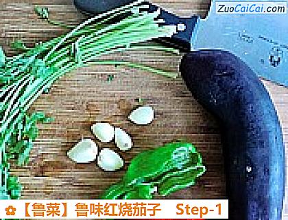 鲁味红烧茄子做法第一步骤