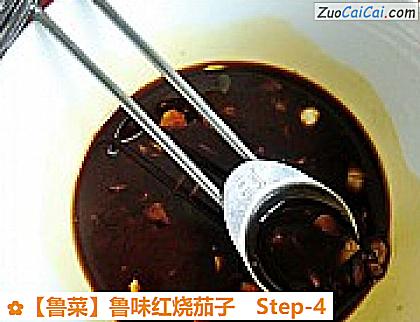 鲁味红烧茄子做法第四步骤