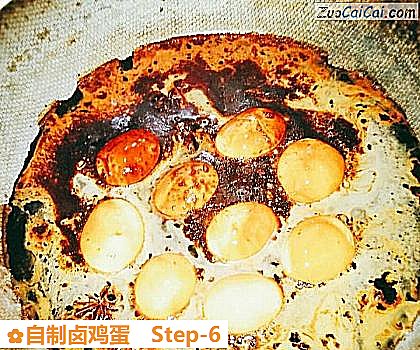 自制卤鸡蛋做法第六步骤
