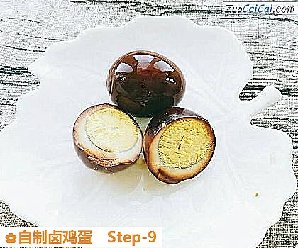 自制卤鸡蛋做法第九步骤