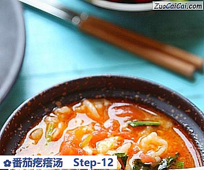 番茄疙瘩汤成品图2