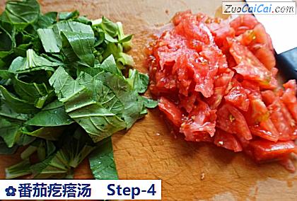 番茄疙瘩汤做法第四步骤