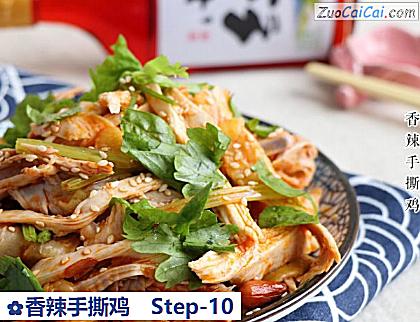 香辣手撕鸡做法第十步骤
