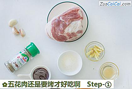 五花肉还是要烤才好吃啊做法第一步骤