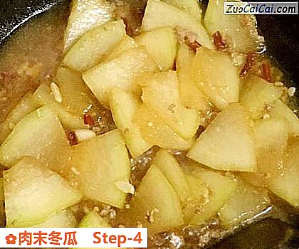 肉末冬瓜做法第四步骤