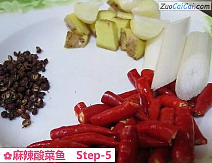 麻辣酸菜鱼做法第五步骤