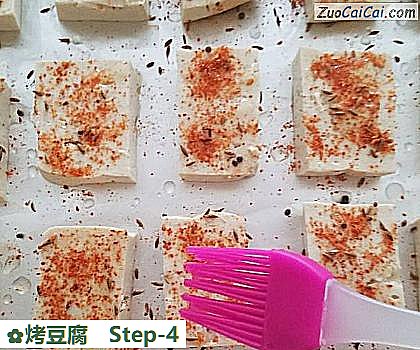 烤豆腐做法第四步骤