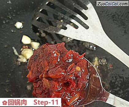 回锅肉做法第十一步骤