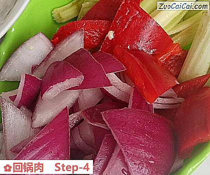 回锅肉做法第四步骤