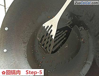 回锅肉做法第五步骤