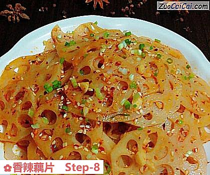 香辣藕片成品图3