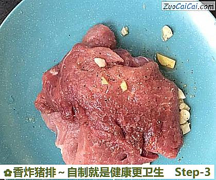 香炸猪排～自制就是健康更卫生做法第三步骤