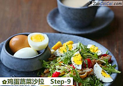 鸡蛋蔬菜沙拉做法第九步骤