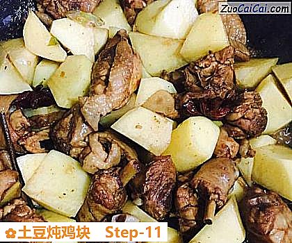 土豆炖鸡块做法第十一步骤