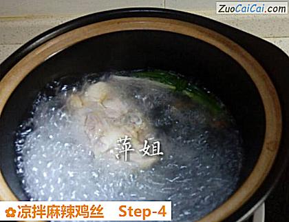 凉拌麻辣鸡丝做法第四步骤