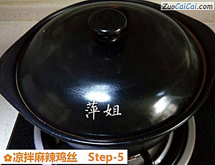 凉拌麻辣鸡丝做法第五步骤