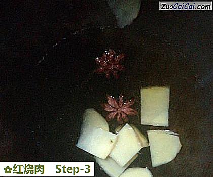 红烧肉做法第三步骤
