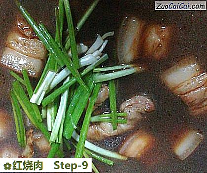 红烧肉做法第九步骤