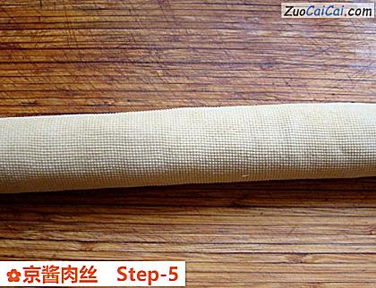京酱肉丝做法第五步骤