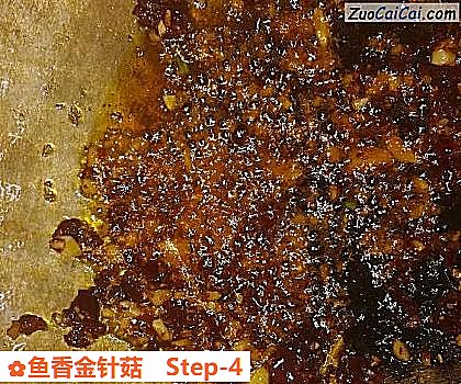 鱼香金针菇做法第四步骤