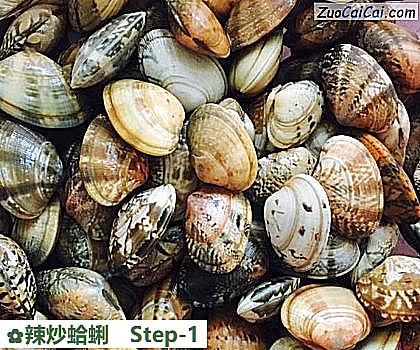 辣炒蛤蜊做法第一步骤