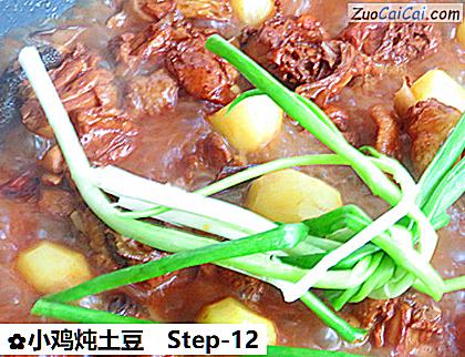 小鸡炖土豆做法第十二步骤