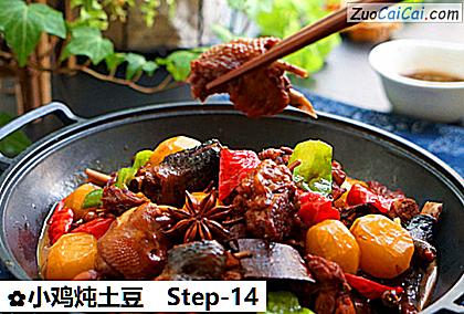 小鸡炖土豆成品图1