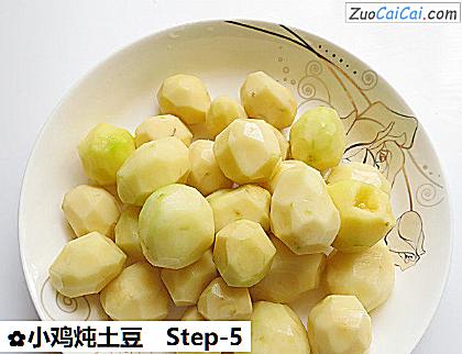 小鸡炖土豆做法第五步骤