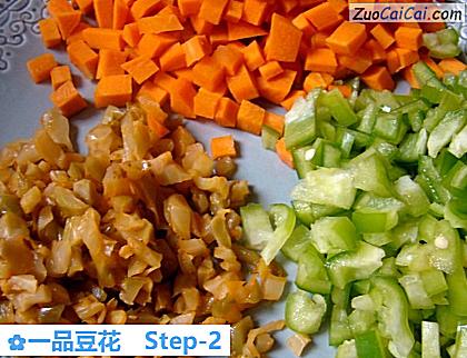 一品豆花做法第二步骤