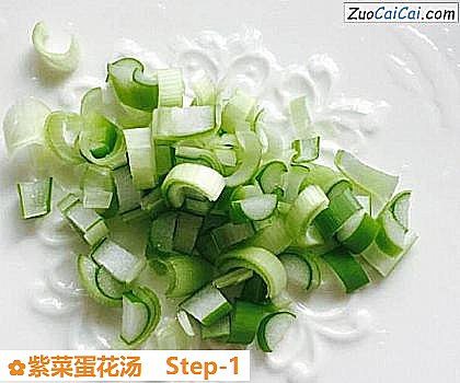 紫菜蛋花汤做法第一步骤