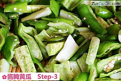 酱腌黄瓜做法第三步骤