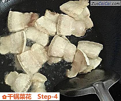 干锅菜花做法第四步骤