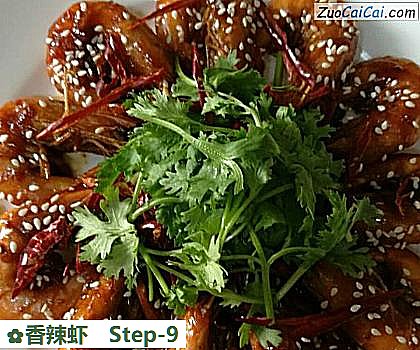 香辣虾做法第九步骤