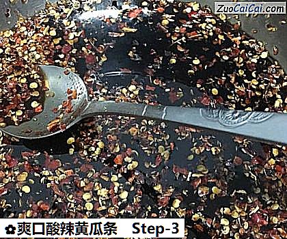 爽口酸辣黄瓜条做法第三步骤