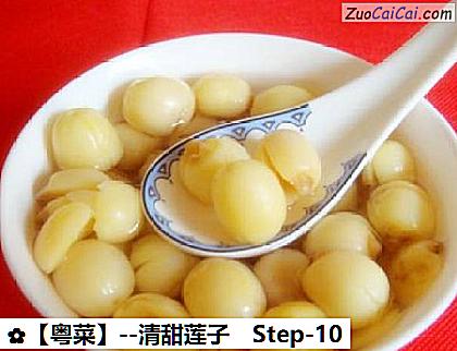 清甜莲子做法第十步骤