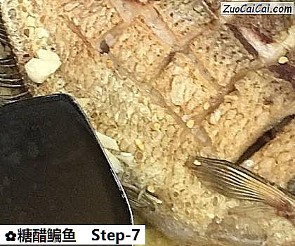 糖醋鳊鱼做法第七步骤