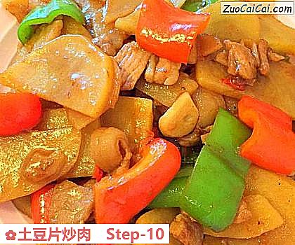 土豆片炒肉成品图3