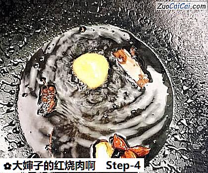 大婶子的红烧肉啊做法第四步骤