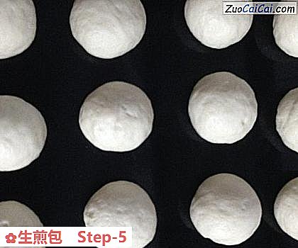 生煎包做法第五步骤