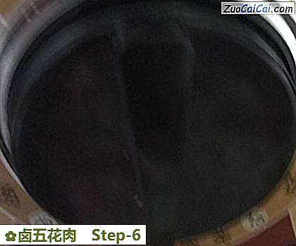 卤五花肉做法第六步骤