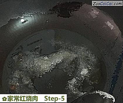 家常红烧肉做法第五步骤